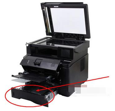 HP LaserJet M1005 MFP打印机怎么装纸-ZOL